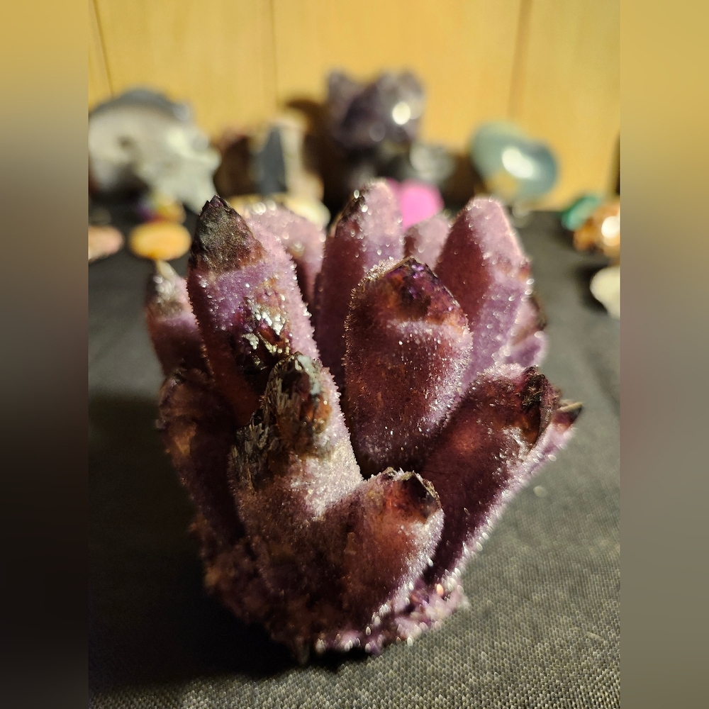 Purple Amethyst Crystal Cluster